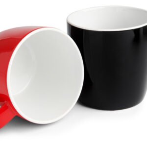 Échantillon de tasse convexe, brillante
