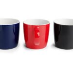 Échantillon de tasse convexe, brillante
