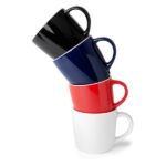 Échantillon de tasse convexe, brillante