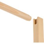 Totems en bois, structure avec impression