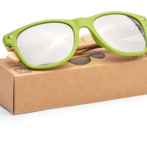 Lunettes de soleil en bambou et PC recyclé