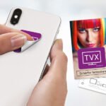 Tampons de nettoyage pour smartphone Polyclean SmartKosi® avec carte-support imprimable