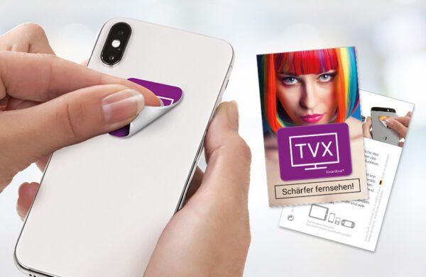 Tampons de nettoyage pour smartphone Polyclean SmartKosi® avec carte-support imprimable