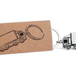 Échantillon de porte-clés camion