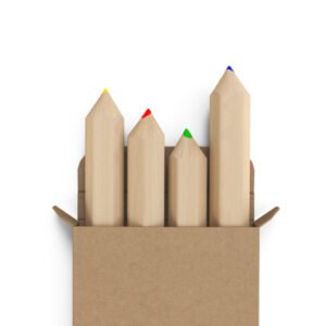 Kits de crayons de couleur en étui