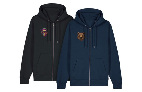 Sweats à capuche zippés Stanley/Stella Cultivator 2.0 unisexes