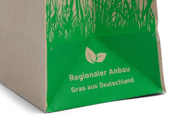 Sacs en papier d’herbe