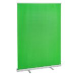 Écran vert roll-up Classic, structure avec impression
