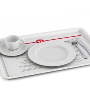 Feuilles de protection pour plateau repas