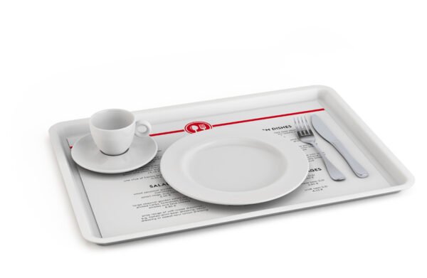 Feuilles de protection pour plateau repas