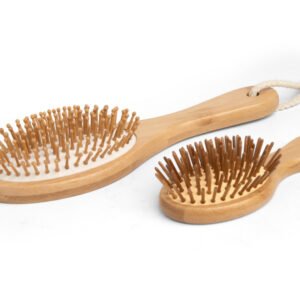 Brosses à cheveux en bambou
