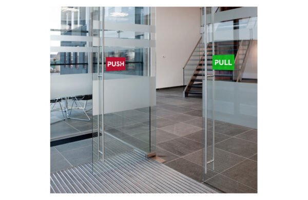 Autocollants sur verre
