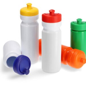 Échantillon de gourde de sport, plastique