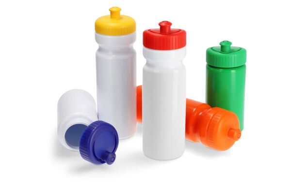 Échantillon de gourde de sport, plastique