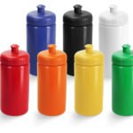 Échantillon de gourde de sport, plastique