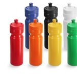 Échantillon de gourde de sport, plastique