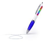 Stylos à bille colorés Touch Pen avec impression photo