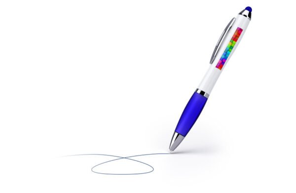 Stylos à bille colorés Touch Pen avec impression photo