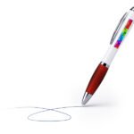 Stylos à bille colorés Touch Pen avec impression photo