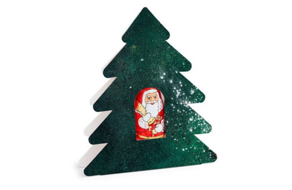 Présentoirs avec Père Noël Lindt