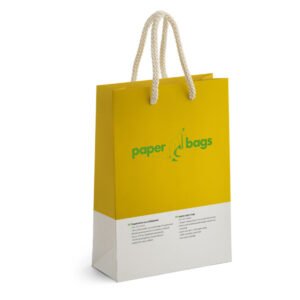Échantillon de sac en papier à base de pomme