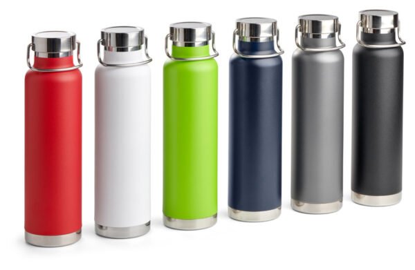 Échantillon de bouteille thermos de sport