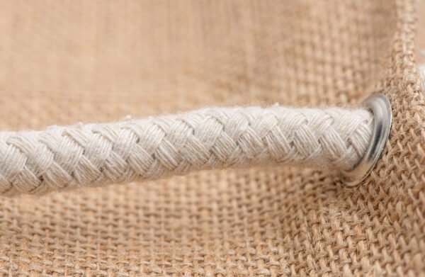 Échantillon de sac cabas en jute