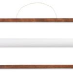 Kakémonos avec baguettes en bois