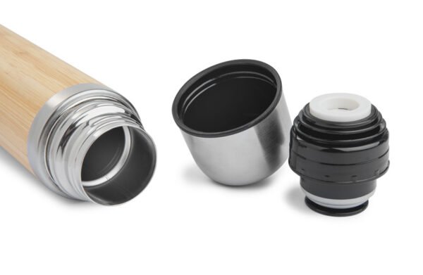 Bouteilles thermos en bambou