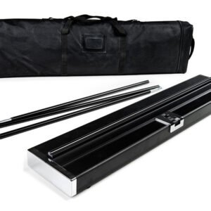 Roll-ups Black, structure avec impression