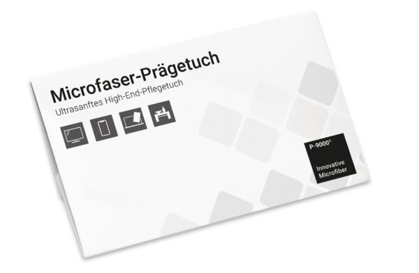 Chiffons en microfibre P-9000® Polyclean avec embossage