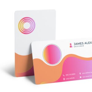 Cartes de visite en PVC