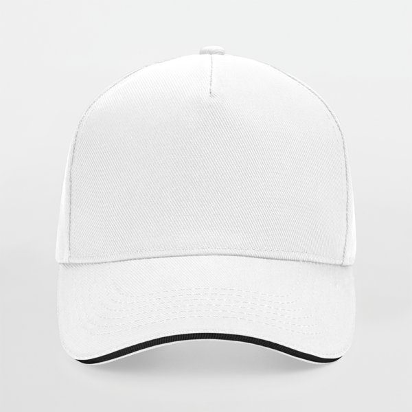 Casquette homme Ultimate à 5 panneaux sandwich contrasté