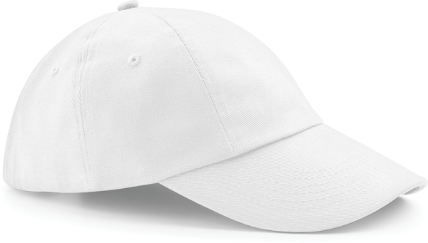 Casquette profil bas en coton drill – 6 panneaux