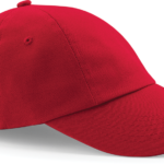 Casquette profil bas en coton drill – 6 panneaux