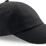 Casquette profil bas en coton drill – 6 panneaux