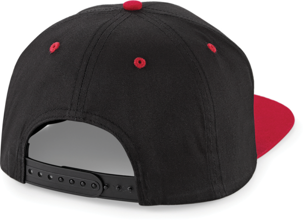 Casquette Snapback contrastée – 5 panneaux