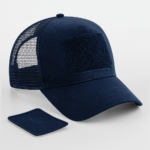 Casquette Filet Réglable à l&rsquo;Arrière avec Patch Amovible
