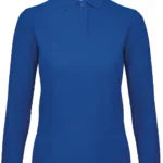 Polo femme ID.001 manches longues