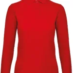 Polo femme ID.001 manches longues