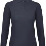 Polo femme ID.001 manches longues