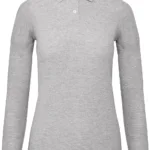 Polo femme ID.001 manches longues