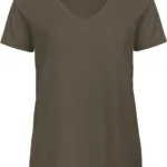 T-shirt Organic Inspire col V Femme