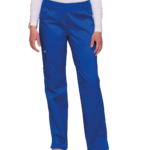 Pantalon cargo à taille moyenne à enfiler femme