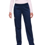 Pantalon cargo à taille moyenne à enfiler femme