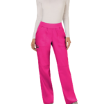 Pantalon cargo à taille moyenne à enfiler femme
