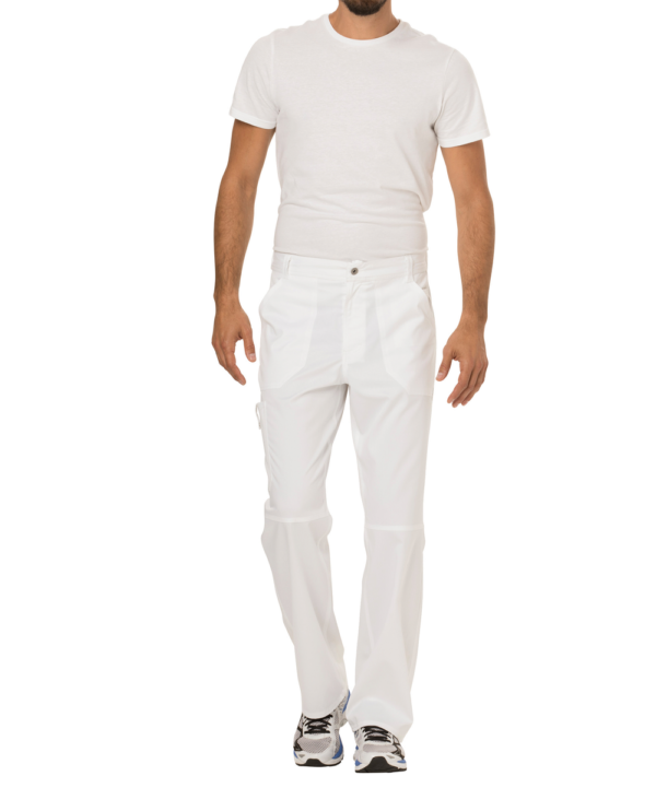 Pantalon cargo à braguette homme