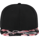 Casquette floral snapback