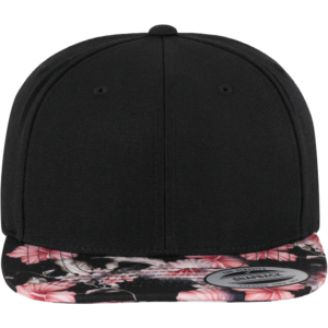 Casquette floral snapback