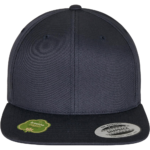 Casquette snapback en coton organique